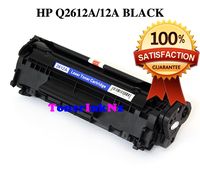 HP 12A (Q2612A) Black Toner Cartridge - PrinterDirect Compatible