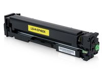 HP 201X (CF402X) Yellow Toner Cartridge - PrinterDirect Compatible