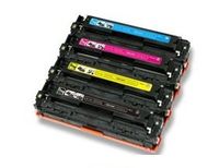 HP 125A (CB542A) Yellow Toner Cartridge - PrinterDirect Compatible